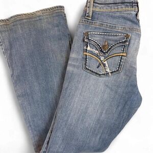 Petrol Jeans Whitney Y2K Western Thick Stitch Bootcut 6